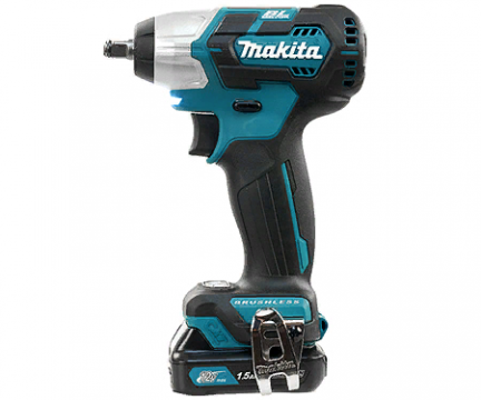 Аккум. ударный гайковерт MAKITA TW 160 DWAE в чем. (12.0 В, 2 акк., 2.0 А/ч Li-Ion, посадочн. квадрат 3/8 ", 160 Нм, вес 1.0 кг)