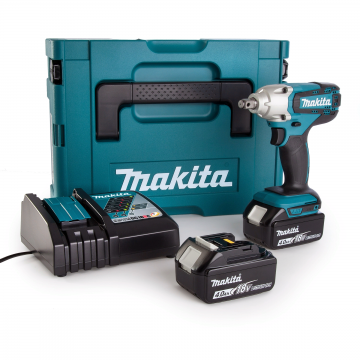 Аккум. ударный гайковерт MAKITA DTW 190 RME в чем. (18.0 В, 2 акк., 4.0 А/ч Li-Ion, посадочн. квадрат 1/2 