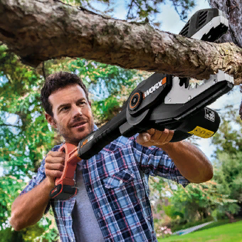 Пила аккумуляторная WORX JawSaw WG329E.9, 20В, без АКБ и ЗУ