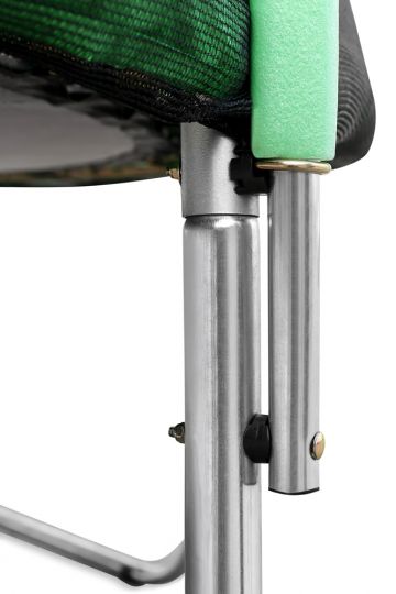 Батут Happy Jump 8ft PRO (252см) с внешней сеткой и лестницей Батут Happy Jump 8ft PRO (252см) с внешней сеткой и лестницей