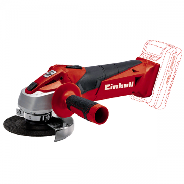 Углошлифмашина аккумуляторная Einhell TС-AG 18/115 Li - Solo Углошлифмашина аккумуляторная Einhell TС-AG 18/115 Li - Solo