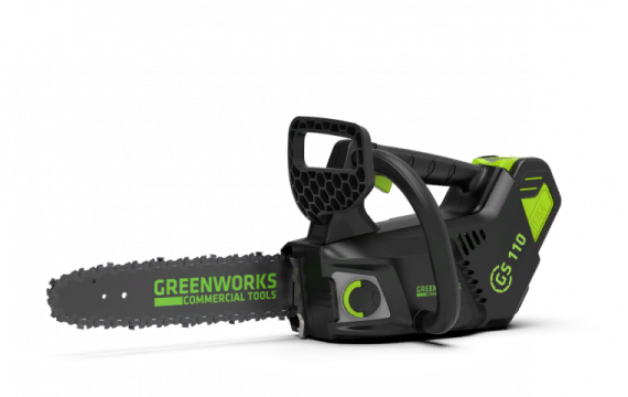 Пила цепная одноручная аккумуляторная GreenWorks GD40TCS 40В G-MAX DigiPro