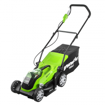 Газонокосилка аккумуляторная Greenworks G40LM35 Арт. 2501907, 40V, 35 см, без АКБ и ЗУ