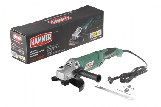 Углошлифмашина Hammer Flex USM1650D Углошлифмашина Hammer Flex USM1650D