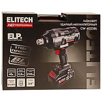 Гайковерт аккумуляторный Elitech CW 4022BL