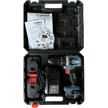 Ударная дрель-шуруповёрт SENIX PDHX2-M2-EU