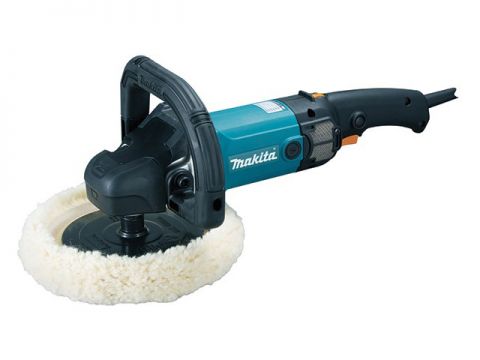 Полировальная машина MAKITA 9237 CB в кор. (1200 Вт, 3200 об/мин, 180 мм, регул. об., плавный пуск) Полировальная машина MAKITA 9237 CB в кор. (1200 Вт, 3200 об/мин, 180 мм, регул. об., плавный пуск)