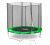 Батут Happy Jump 8ft PRO (252см) с внешней сеткой и лестницей Батут Happy Jump 8ft PRO (252см) с внешней сеткой и лестницей