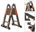 Лестница телескопическая STARTUL BLACK LINE ST9932-082 2-х секц. алюм. 410/820см, 2х10ступ. 28,8кг Лестница телескопическая STARTUL BLACK LINE ST9932-082 2-х секц. алюм. 410/820см, 2х10ступ. 28,8кг