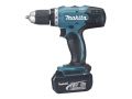 Аккум. ударная дрель-шуруповерт MAKITA DHP 453 SYE в чем. (18.0 В, 2 акк., 1.5 А/ч Li-Ion, 2 скор., 42 Нм, шурупы до 13 мм, сверление в металле до 8 м